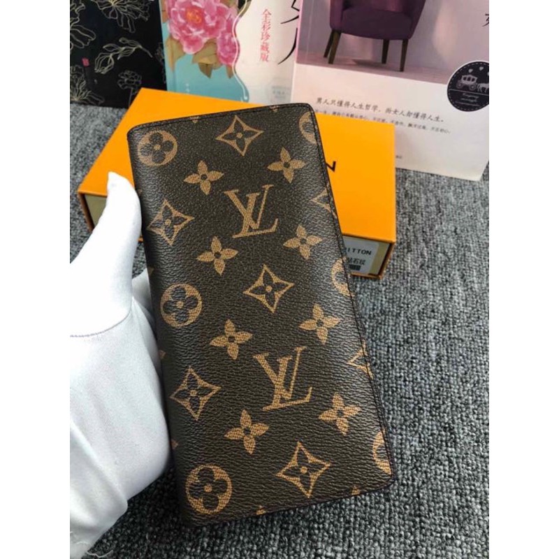 Ví dài cầm tay L✔️ da chiếu cao cấp