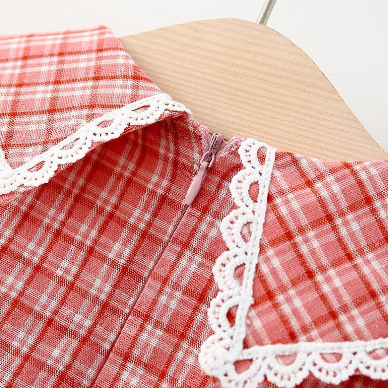Váy bé gái, đầm bé gái họa tiết xinh thời trang cho bé từ 6 tháng đến 3 tuổi VAY233 FS