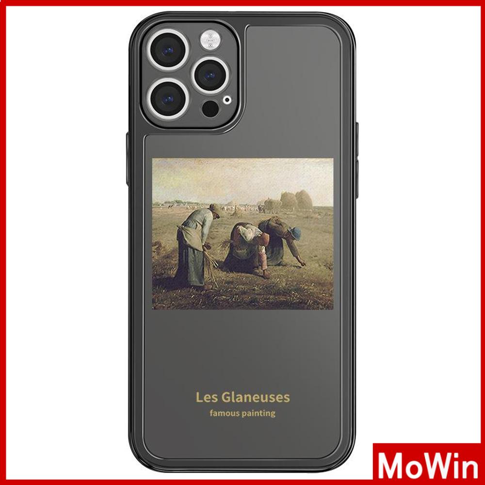 Ốp Điện Thoại Silicon Trong Suốt Viền Vuông Bảo Vệ Camera Chống Sốc Cho iPhone 13 Pro Max 12 Pro Max 11 7 Plus