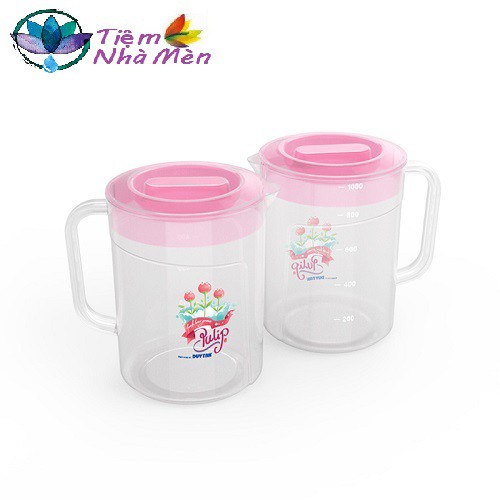 Combo 20 Ca Tulip Nhựa Duy Tân 1 Lít/ 1.5 Lít/ 2 Lít/ 2.5 Lít