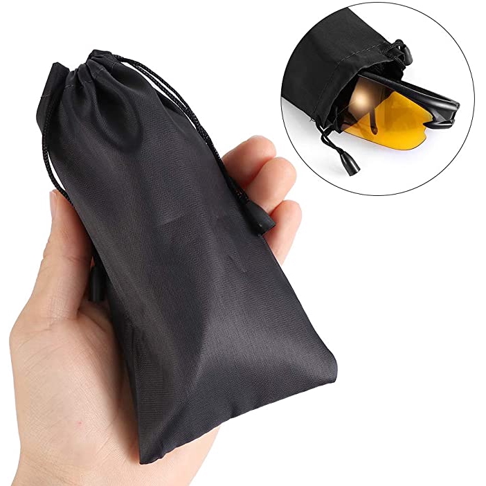 Túi Đựng Mắt Kính Màu Đen Chống Thấm Nước