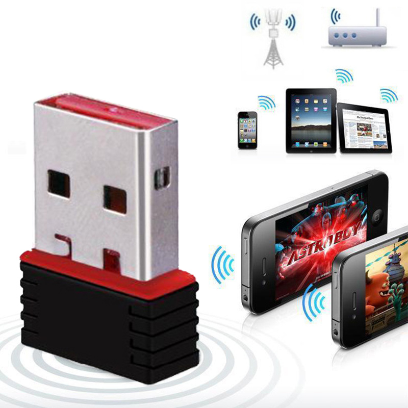 Usb 2.0 Wifi Không Dây 150m 150mbps 802.11 Ngb Glory