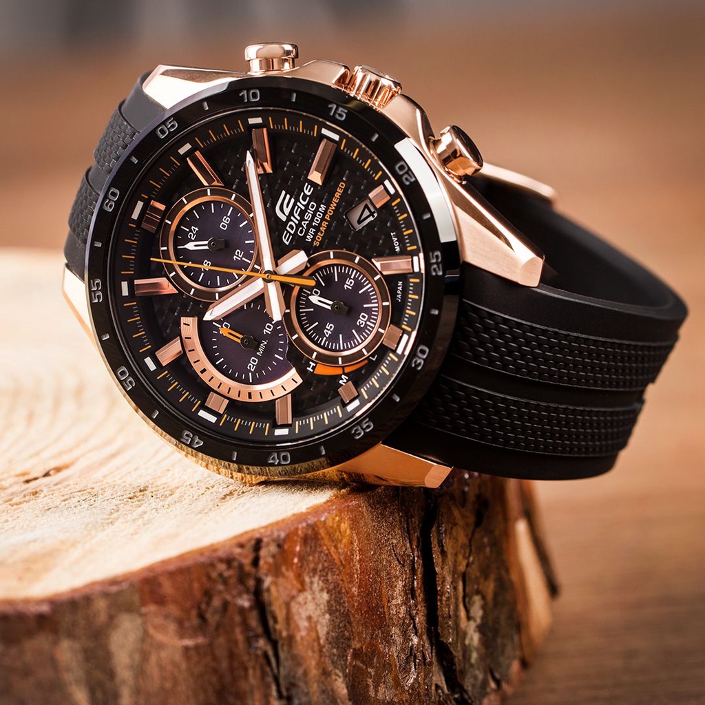 Đồng Hồ Nam Dây Cao Su Chính hãng Casio EDIFICE EQS-900PB-1AV