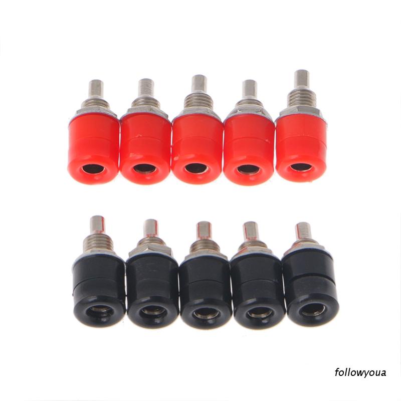 Set 10 Đầu Cắm Bắp Chuối 4mm Chuyên Dụng
