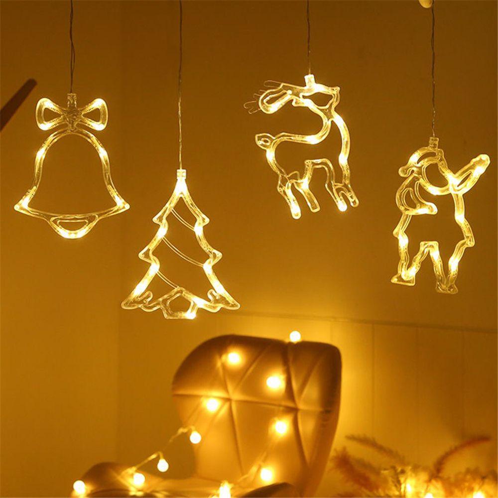 KRNY Dây Đèn LED Hình Người Tuyết / Ngôi Sao Thiết Kế Mới