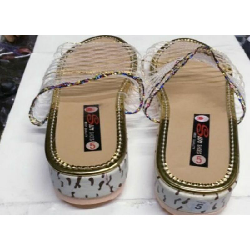 Dép lưới nữ cao 3 phân