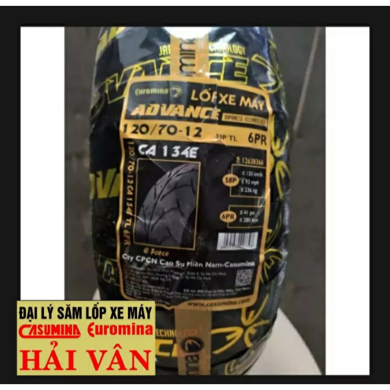 Lốp 120/70/12 Sau Vespa sprint/Primever trước xe exel, piaggio fly, , Honda zoomer.