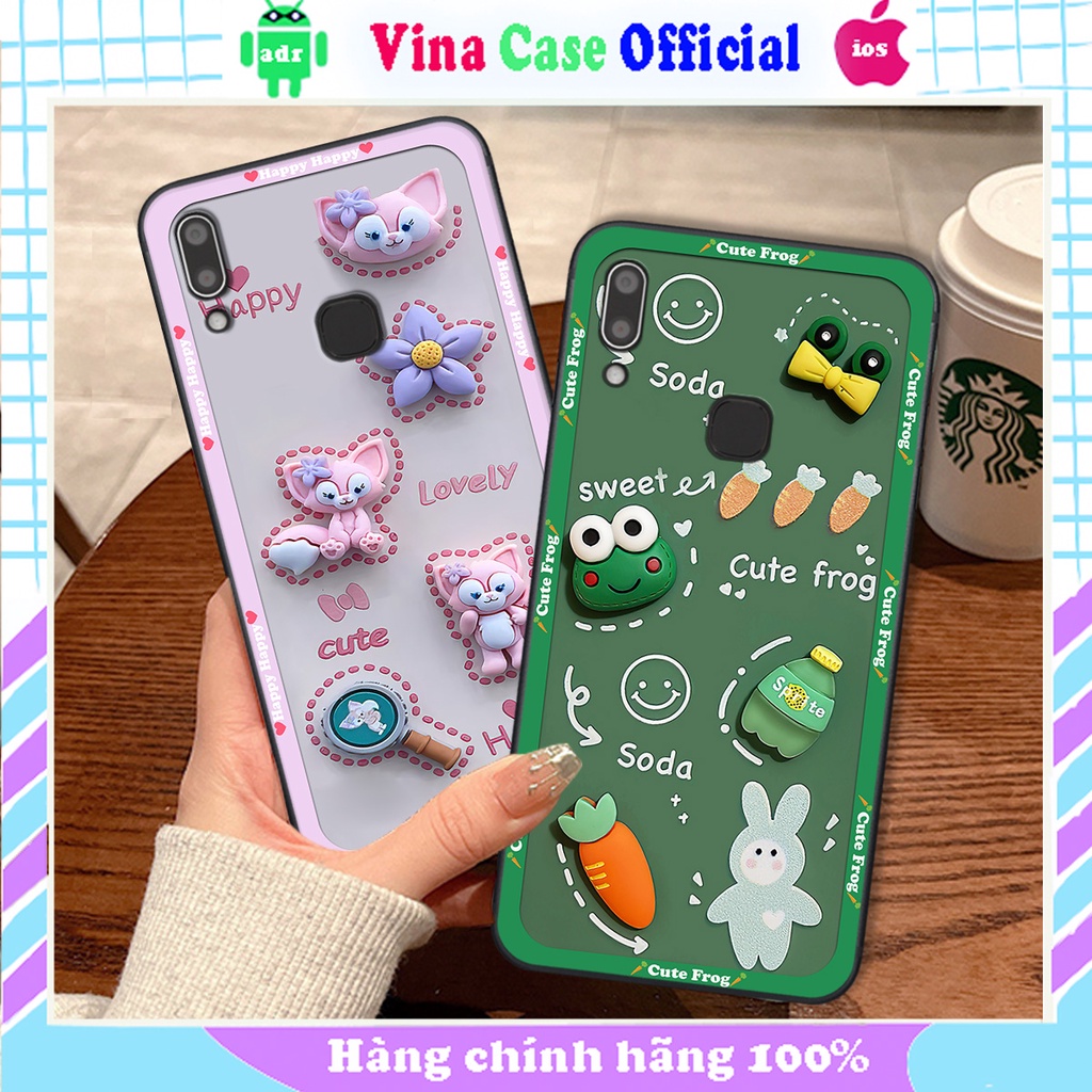 Ốp Vivo Y91 / Y91c / Y93 / Y95 in hình hoạt hình cute, dễ thương , đáng yêu