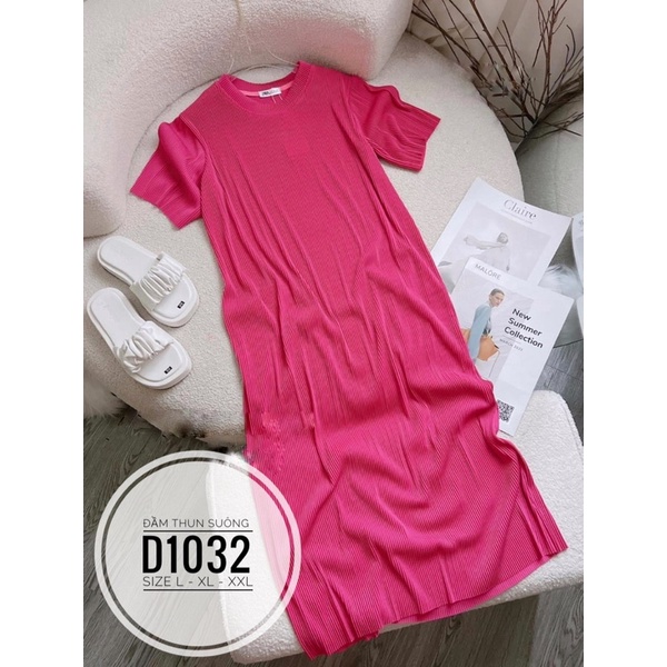 Bigsize Đầm thun suông D1032
