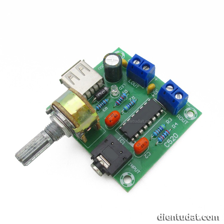 Mạch khuếch đại PM2038 5W*2