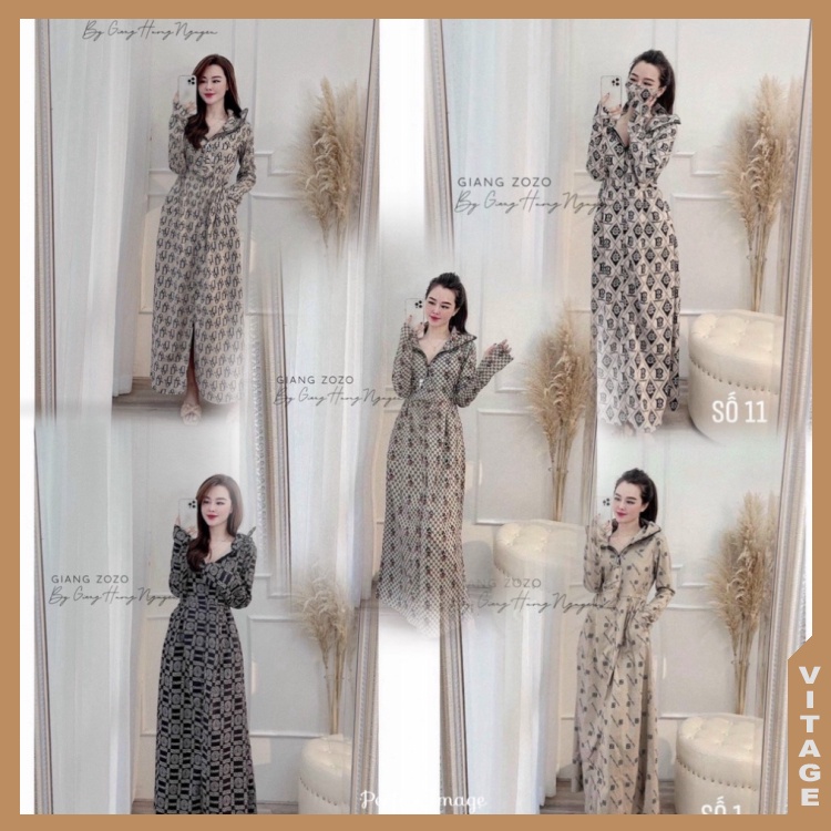 Áo chống nắng nữ toàn thân vải umi lạnh dày mịn mát che phủ kín chân chống nắng cực tốt mới