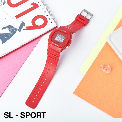 Chống nước tuyệt đối-Đồng Hồ Thể thao nam SL-Sport cao cấp dây cao su đúc đặc-Hàng cao cấp Siêu bền | BigBuy360 - bigbuy360.vn