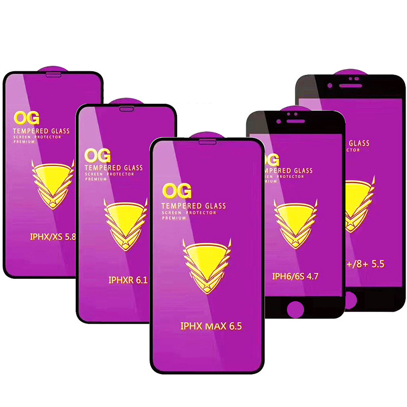 Kính cường lực For IPhone 15 14 13 12 Mini 11 Pro 7 8 6 6s Plus X Xs Max XR SE2 SE 2020