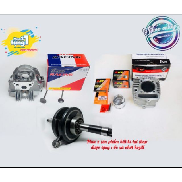 Đầu lòng 54 56 KÈM Bộ Cam Cò Lăn Đầy Đủ
