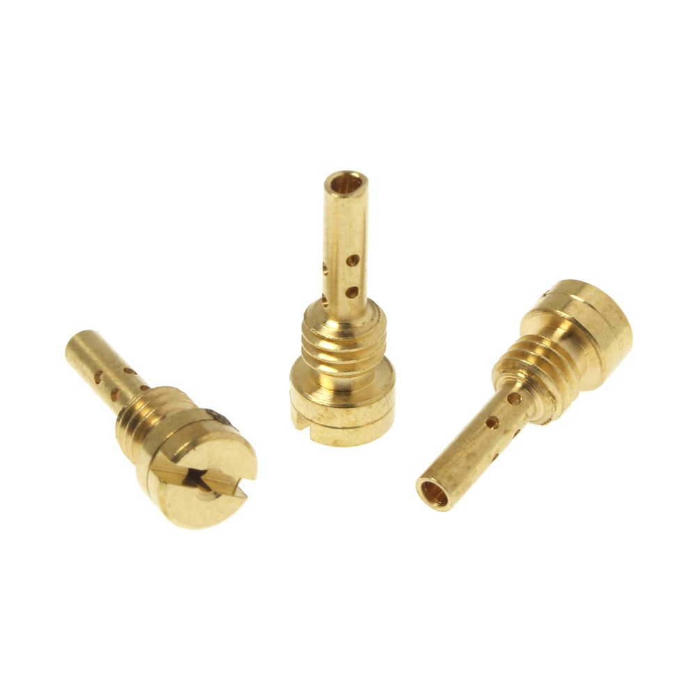 Bộ 10 cái đinh ren thí điểm phản lực 4.5mm*0.75mm hợp cho bộ chế hòa khí Keihin cv cvk fce N424-25