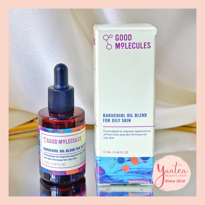 Dầu Dưỡng Bakuchiol Oil Blend for Oily Skin Good Molecules <12ml>