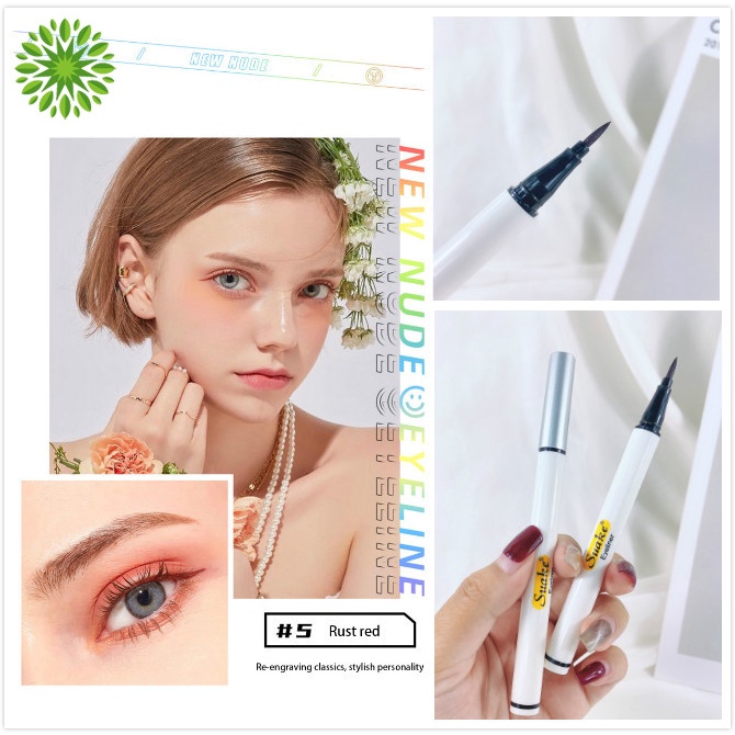 Colorful Liquid Eyeliner Pencil Quick Dry Waterproof Makeup White Black Brown Liquid Eye Liner Eyes Cosmetics Makeup Tool CR1/CR1