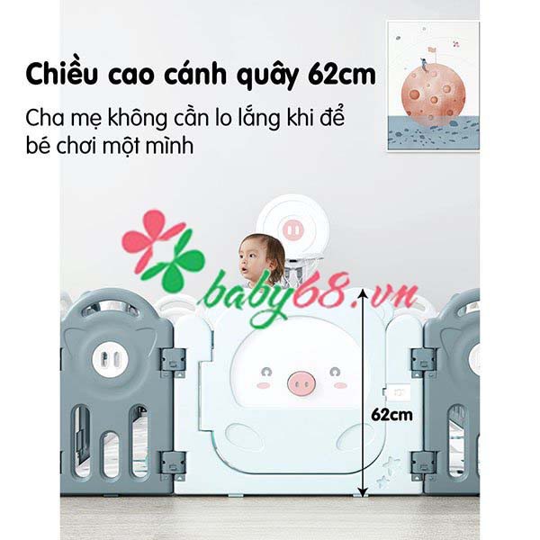 Bộ quây cũi heo Holla mẫu mới 2021