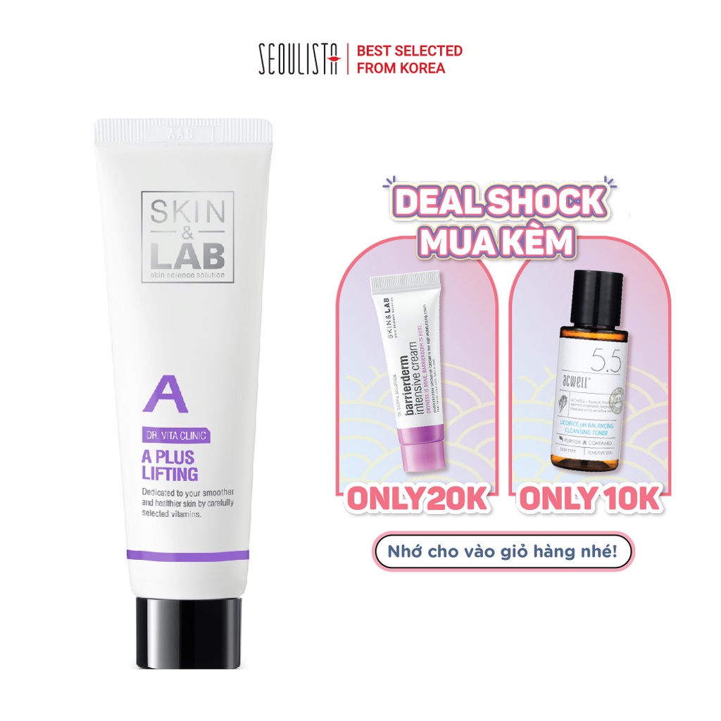 Kem dưỡng chứa Vitamin A SKIN&amp;LAB Vitamin A plus Lifting 30ml