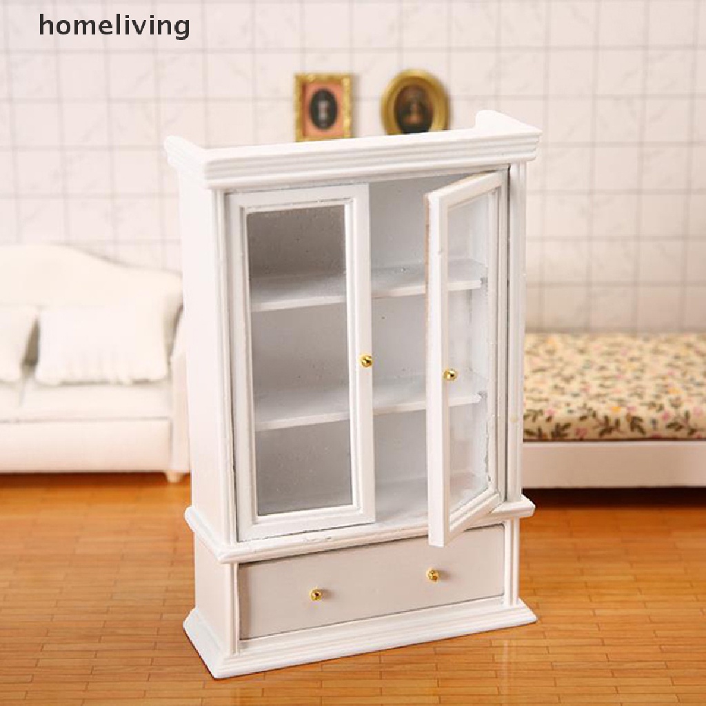 Tủ Gỗ Mini Tỉ Lệ 1: 12 Trang Trí Ngôi Nhà Búp Bê