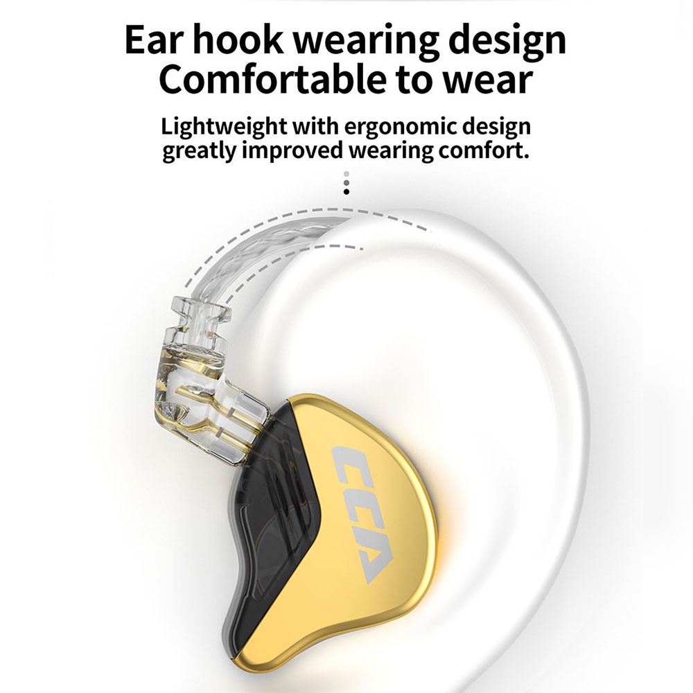 Tai Nghe Nhét Tai FAAEAL CCA CRA + Dây Cáp Tháo Rời Được Dành Cho Điện Thoại