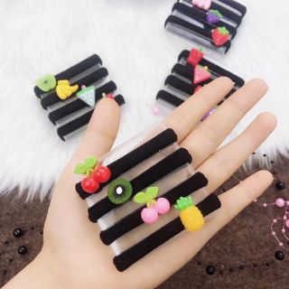 Dây buộc tóc hoa quả