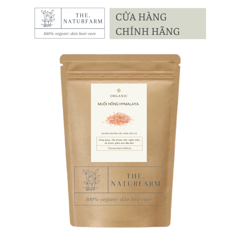 [ 300gr ] Muối hồng himalaya 100% organic - Tẩy tbc, giảm mụn, thanh lọc da, ăn uống