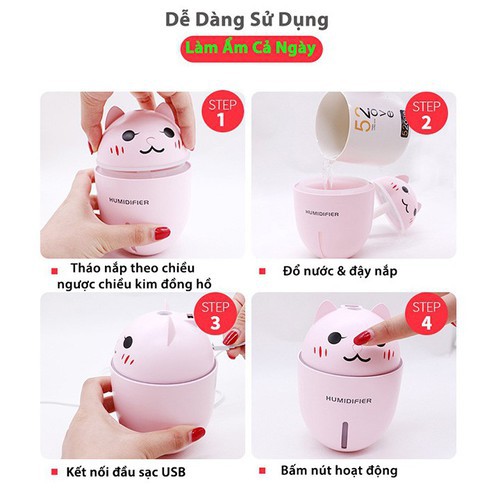 Máy Phun Sương - Xông Tinh Dầu Hình Thú KuTe | BigBuy360 - bigbuy360.vn