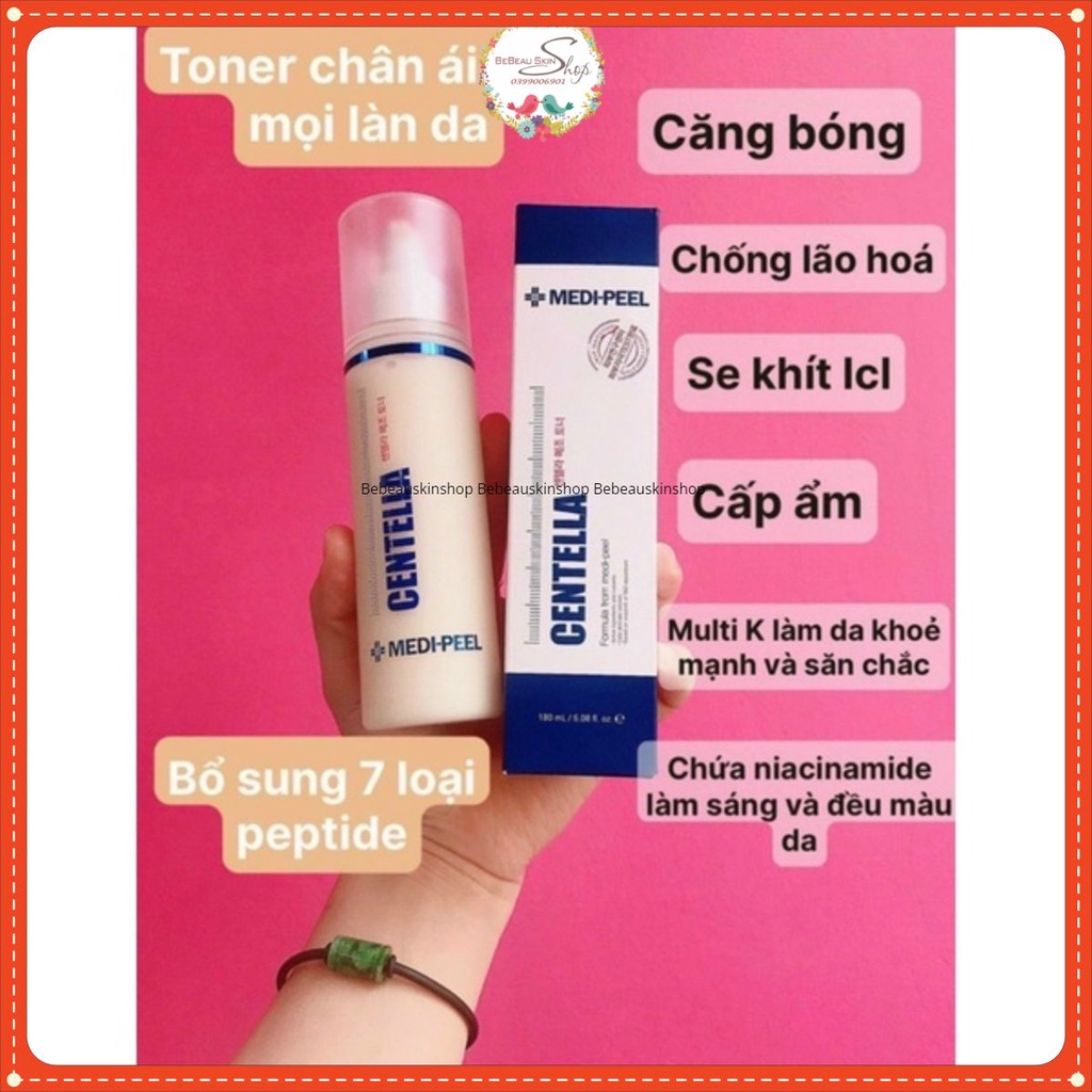 TONER RAU MÁ MEDIPEEL - Nước Hoa Hồng Pepti - Bebeauskinshop