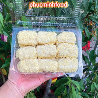 Sữa Tươi Chiên Hộp 18 viên được làm từ sữa Vinamilk