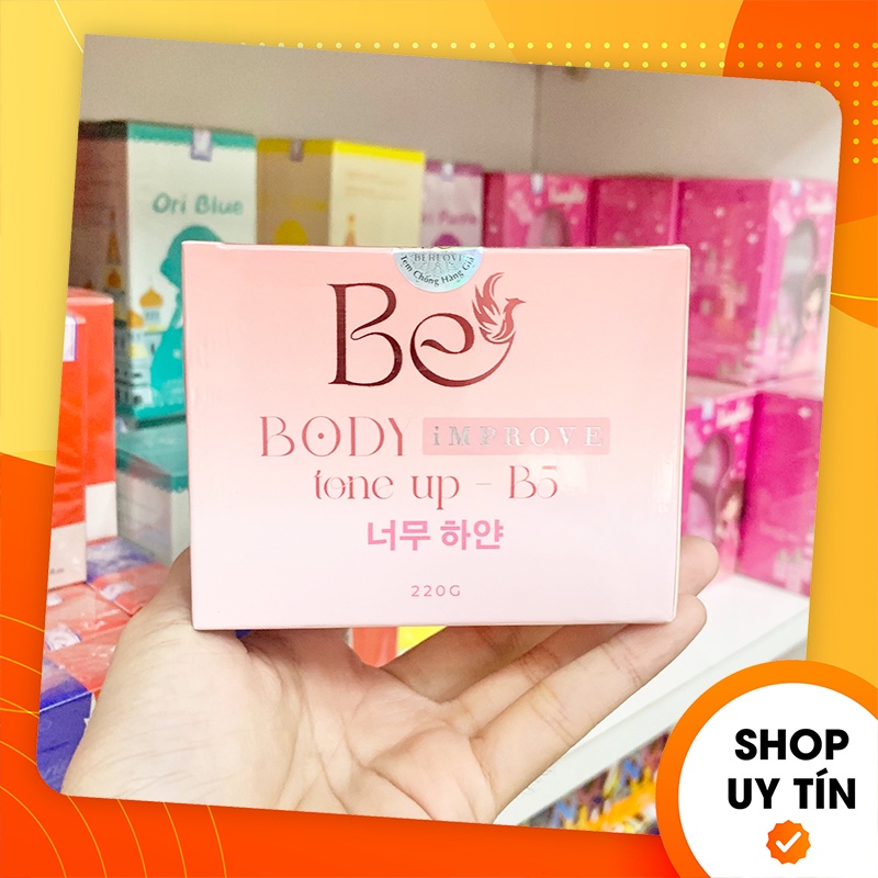 [Chính hãng] Kem Body Thu Thuỷ Bereovi Improve Tone Up B5 Be 220g