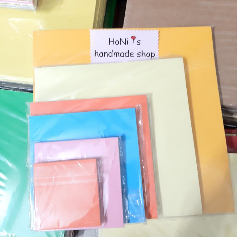 Giấy xếp origami 25x25cm 100 tờ khổ lớn nhiều cỡ
