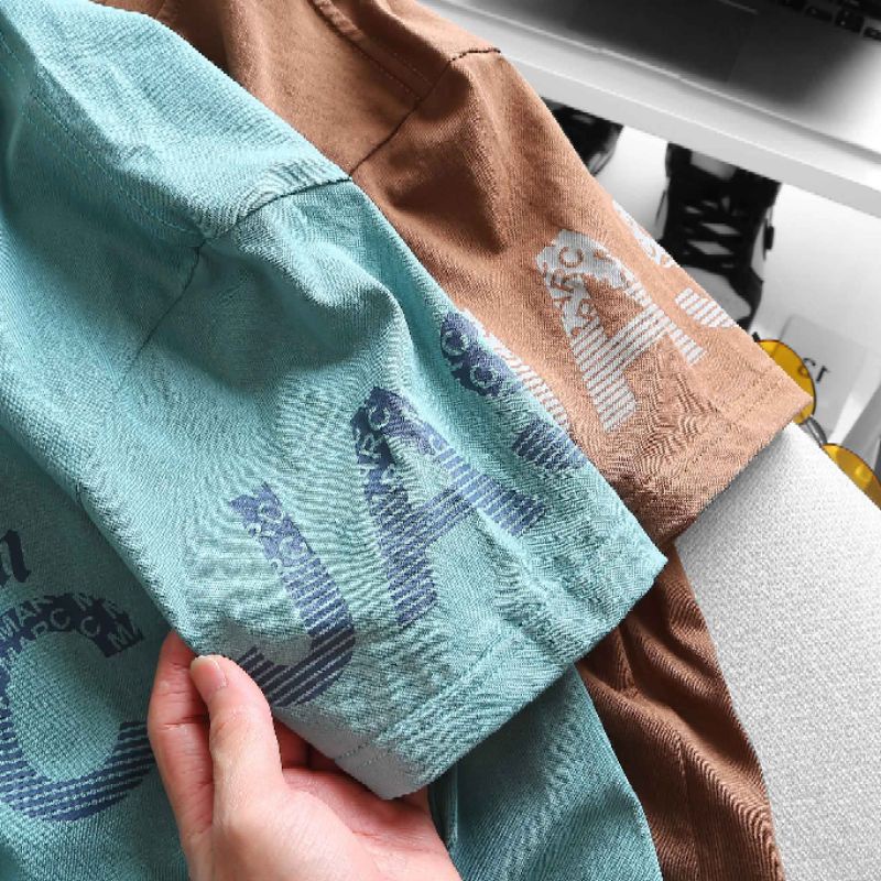 Áo thun Marc tròn in tay