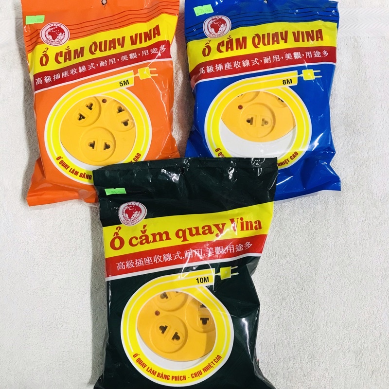 Ổ CẮM QUAY VINA 5m 8m Hàng chính hãng