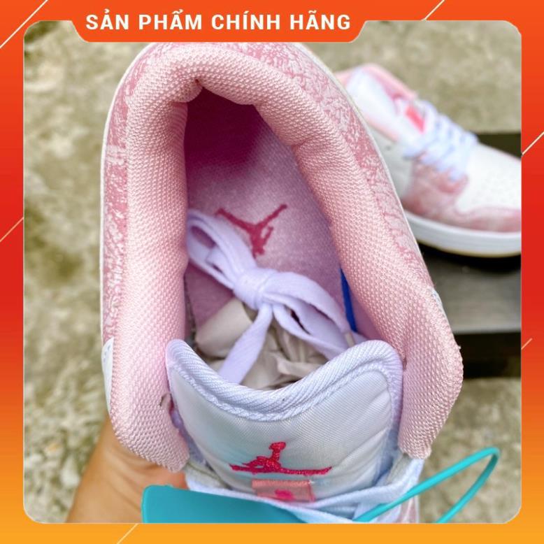 Giầy jordan 1 hồng kem fullbox chất đẹp | BigBuy360 - bigbuy360.vn