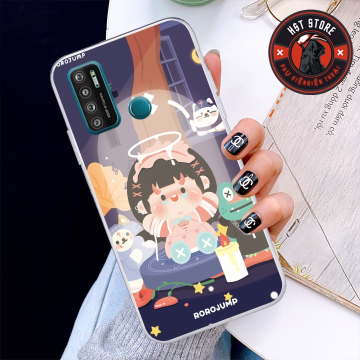 Ốp lưng Vsmart Joy 4 - Vsmart Live 4 - Vsmart Star 5 - Vsmart Star 4 - in hình bé gái nhiều sắc thái , siêu nét