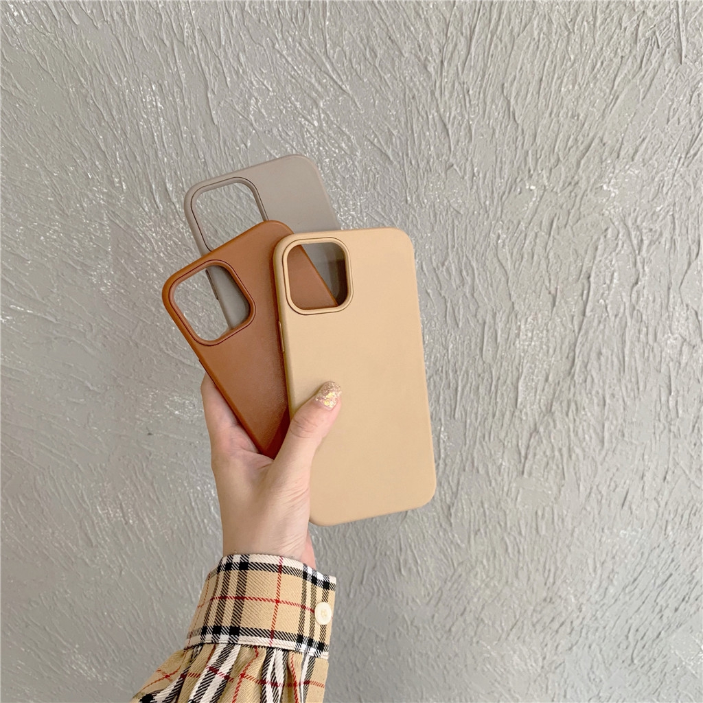 Ốp Điện Thoại Da Mềm Cho iphone 15 pro max 14 pro max 14 pro 14 13 pro max 13 12 pro max 14 plus