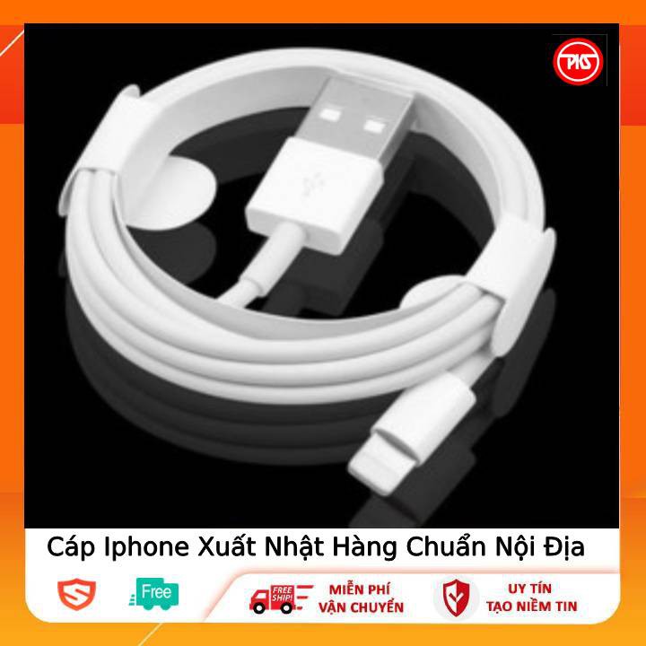 Cáp iphone zin xuất nhật chuẩn công suất Iphone