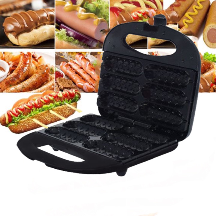 Máy làm nướng bánh cây xiên dạng xúc xích, hotdog  làm nóng chín bánh nhanh Sokany SK-110 công suất 750W