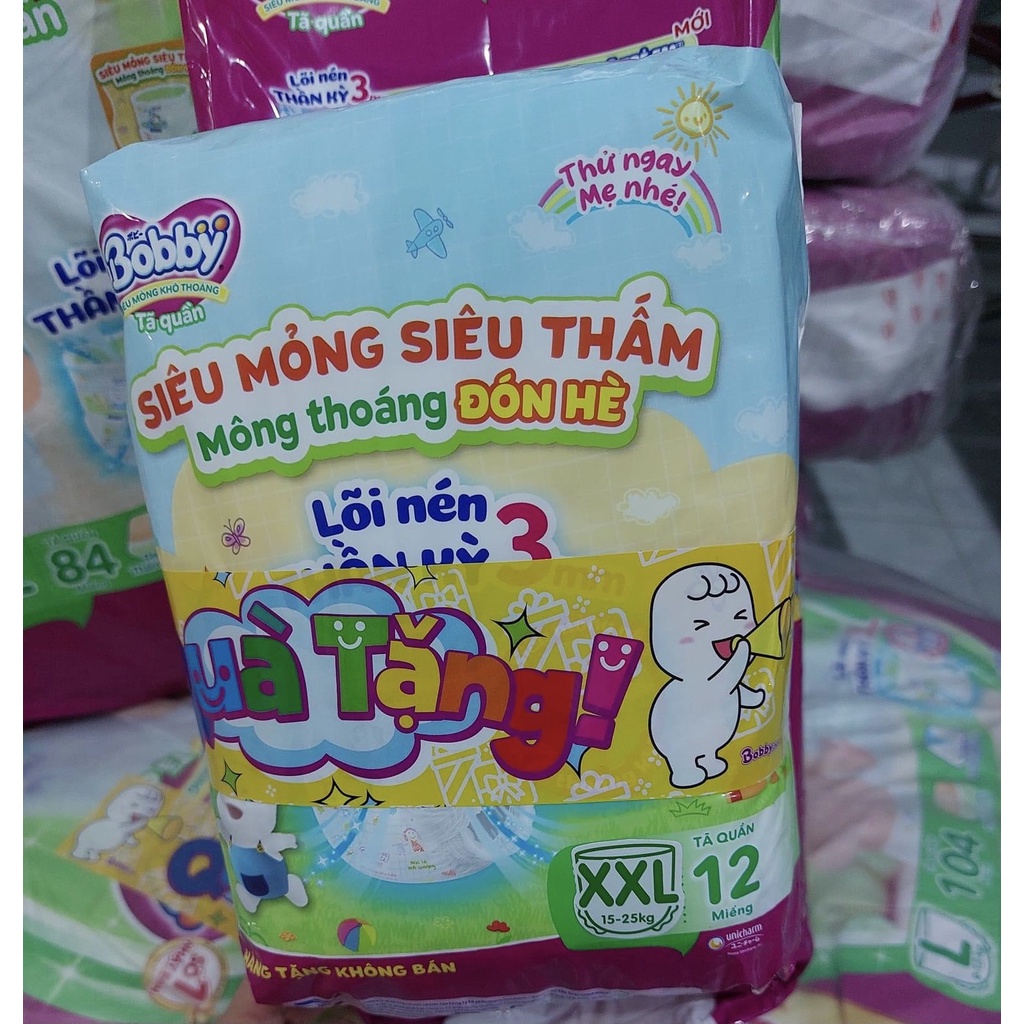Bỉm Bobby Jumbo siêu miếng 3mm
