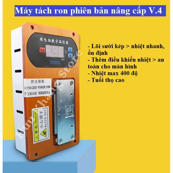 Máy tách ron màn hình ip | Bản nâng cấp V.4 | V.5 l V.4+