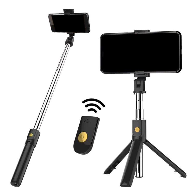 Giá Đỡ Ba Chân zzz Di Động Gọn Nhẹ Không Dây Có Thể Tháo Rời Và Gấp Gọn Cho Tất Cả Điện Thoại