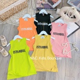 VÁY COTTON SÁT NÁCH BỐN MÀU CỰC XINH CHO BÉ ⚡ FREE SHIP⚡️