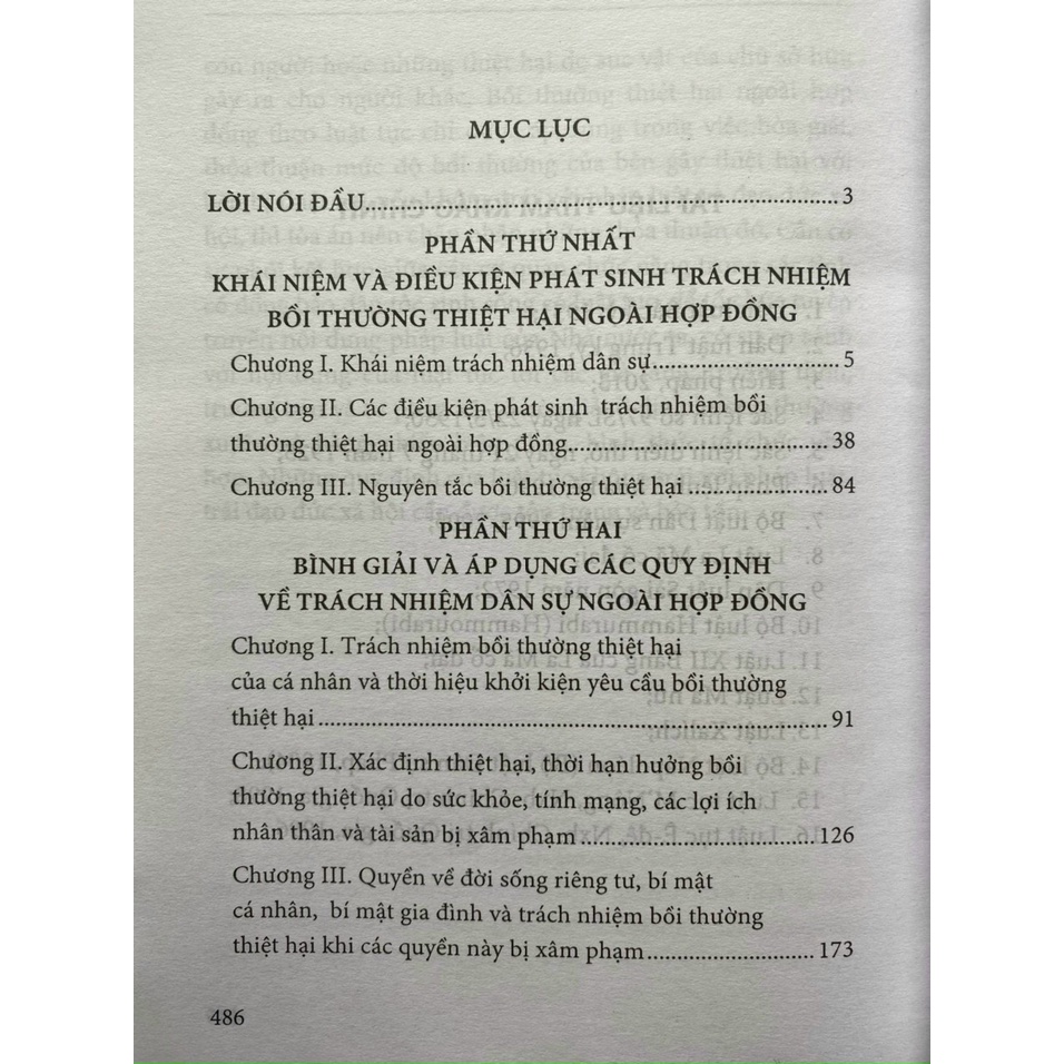 Sách-Luật Dân Sự Việt Nam Trách Nhiệm Bồi Thường Thiệt Hại Ngoài Hợp Đồng