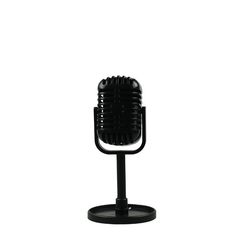 Classic Retro Dynamic Vocal Microphone Vintage Style Mic Universal Stand Compatible Live Karaoke