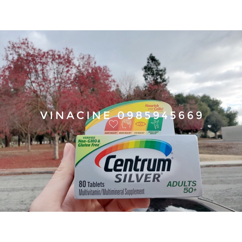 Vitamin tổng hợp Centrum Silver Adults 50+