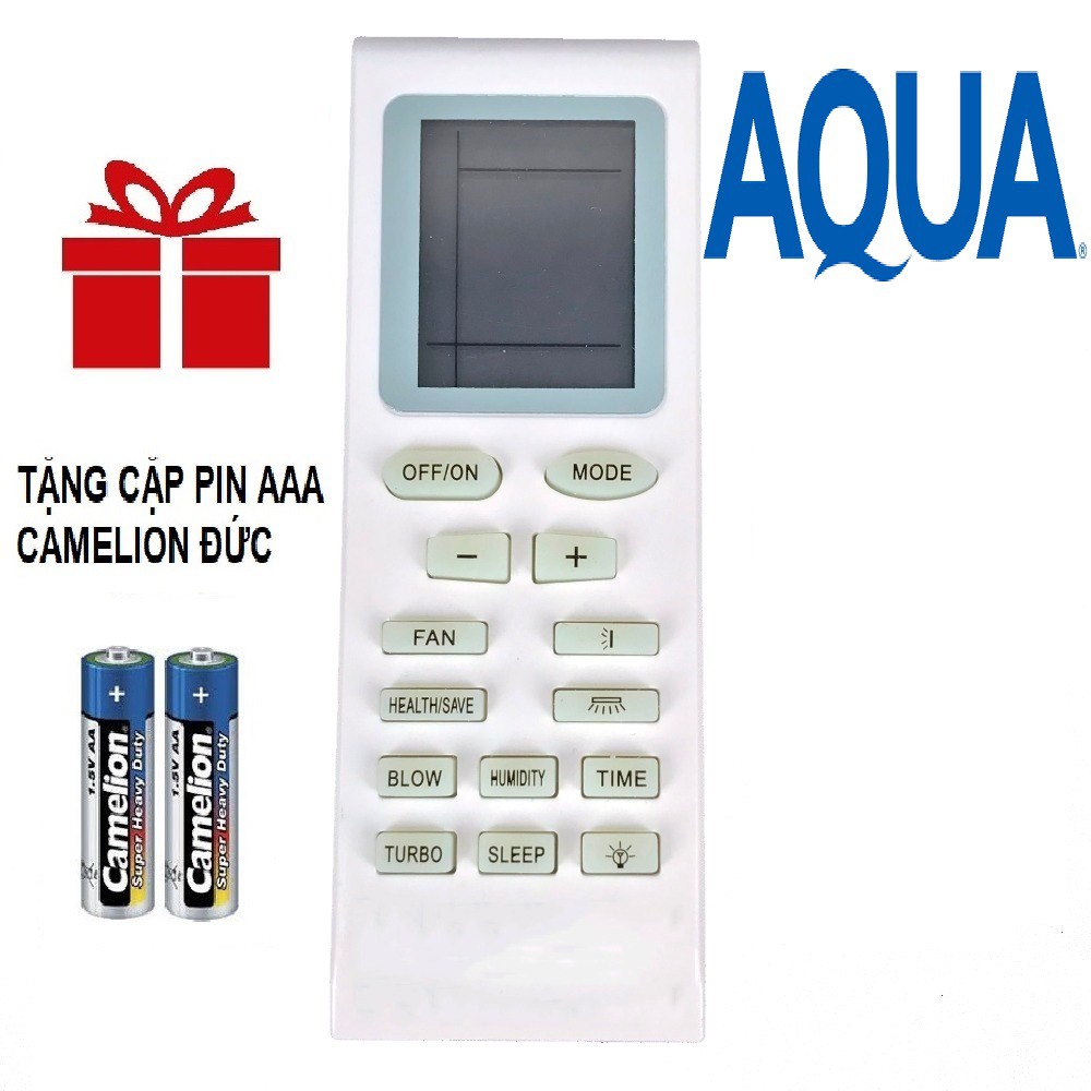 REMOTE MÁY LẠNH AQUA MẪU 1 - ĐIỀU KHIỂN ĐIỀU HÒA AQUA MẪU 1