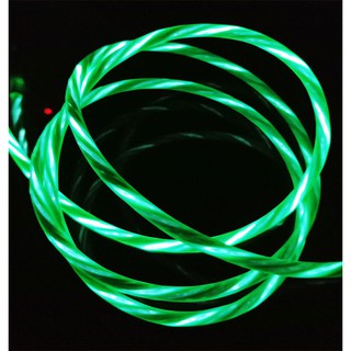 Dây sạc điện thoại LED phát quang