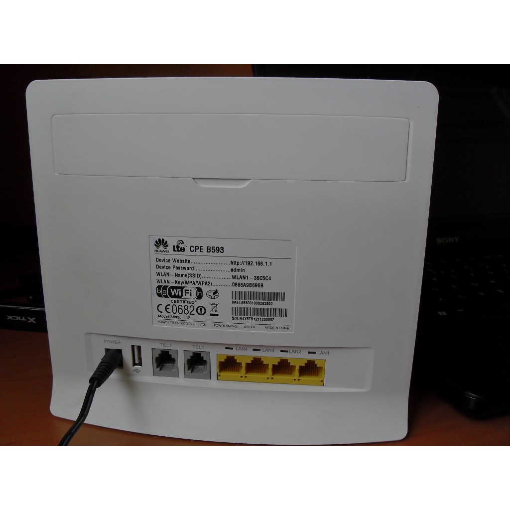 Modem Wifi 3G/4G LTE Huawei B593