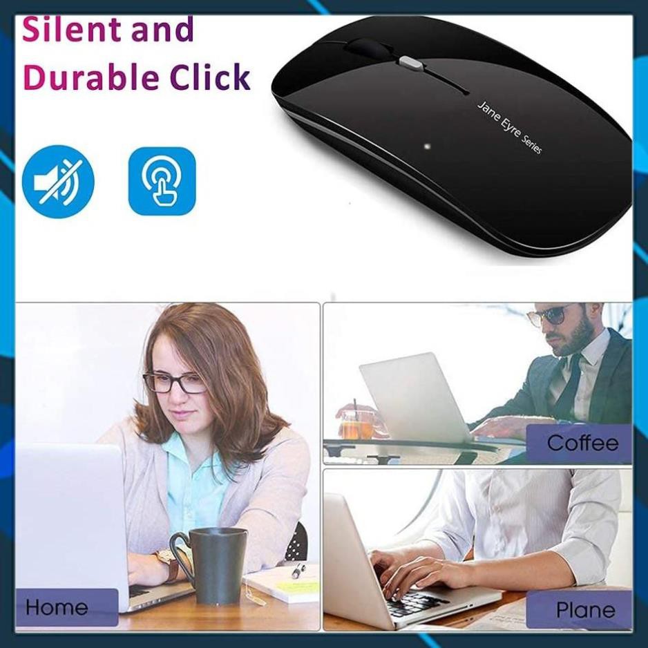 Chuột Bluetooth Pin Sạc Siêu Tiết Kiệm, Siêu Êm, Siêu Bền  - Chuột Không Dây Cao Cấp Không Cần Thay Pin M185 Chính Hãng
